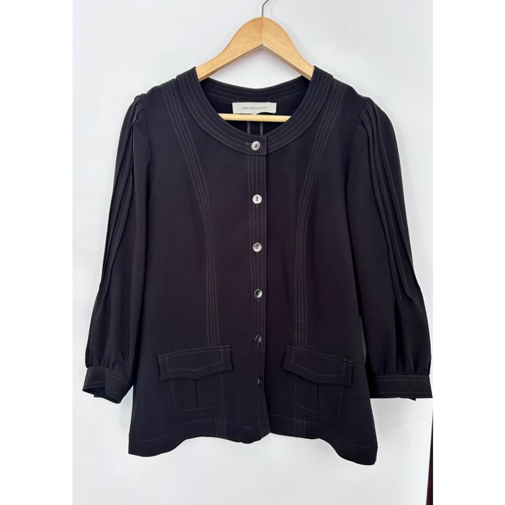 Gerard Darel Black Jacket Size M top Women's